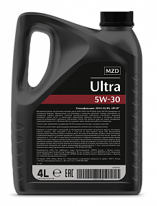 Моторное масло MZD Ultra 5W-30 фото №2